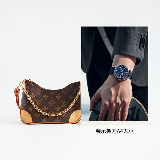 【98新闲置未使用】LV路易威登NANO BOULOGNE M25519NANO号老花Boulogne黄牛角单肩斜挎包女士250326NJS54 商品图9