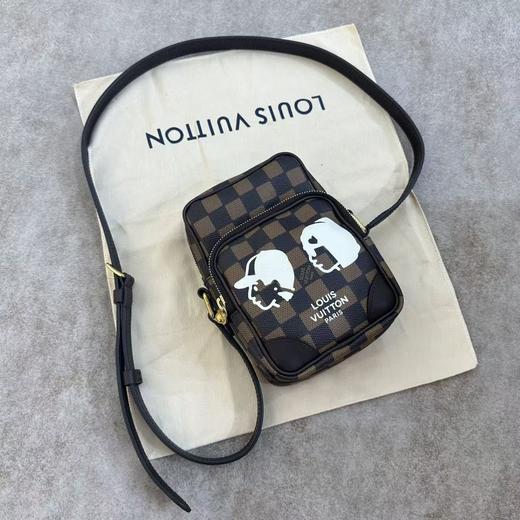 印花格子斜挎单肩包zo 商品图0