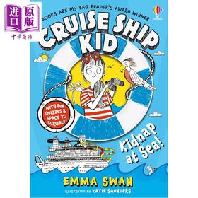 【中商原版】邮轮小侦探2 海上绑架案 Cruise Ship Kid#2 Kidnap at Sea 英文原版 儿童文学 冒险故事插图小说读物 进口童书