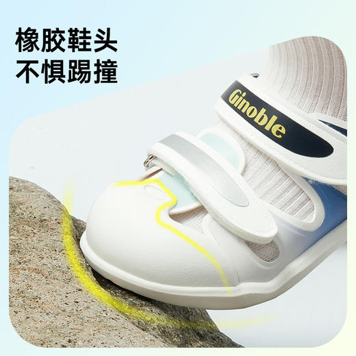 【私域团购】基诺浦儿童夏季凉鞋小童儿童机能鞋蝉翼GY1575 商品图3