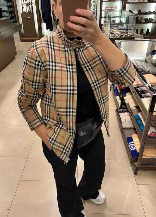 女款格纹立领外套zh007 商品图3