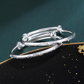 子佩集【小福星】银S9999童镯【WT000372】儿童福2602