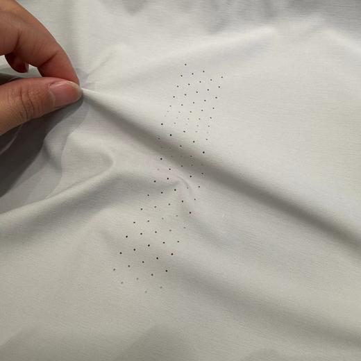 F032789凉感冰肤五色新款冰丝弹力透气压胶短袖T恤 商品图11