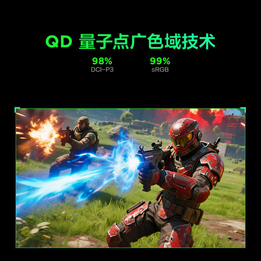 【FFALCON雷鸟】雷鸟全新F6节能版 24.5英寸 原生300Hz QD-MiniLED专业电竞显示器 HDR600 护眼旋转升降电脑显示屏 R25Q61-FHD-JN 商品图4