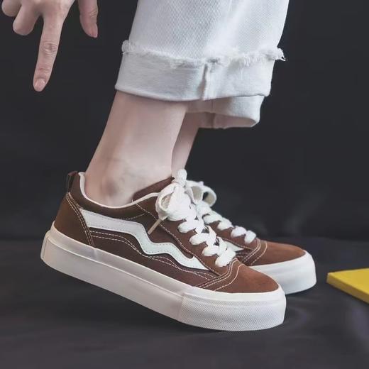 【HF】无忧购“清仓福利”（55/2件）韩版低帮帆布鞋女系带厚底平跟板鞋百搭休闲鞋（截单后3-5天发货) 商品图5