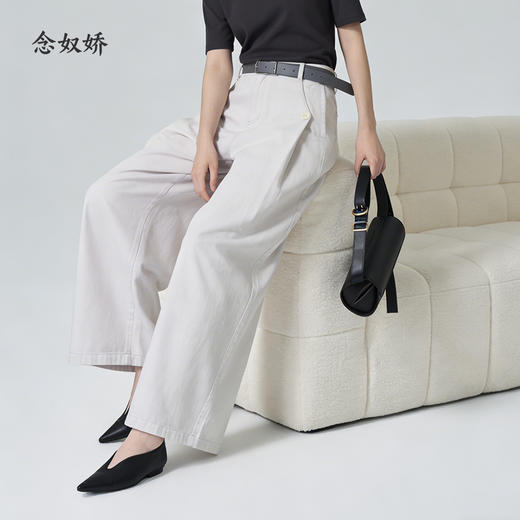 【商场同款】CNT6359 “ 大女主牛仔 ” 活性染料的云舞白 结合棉麻质感雅致大气 舒适有品质 商品图2