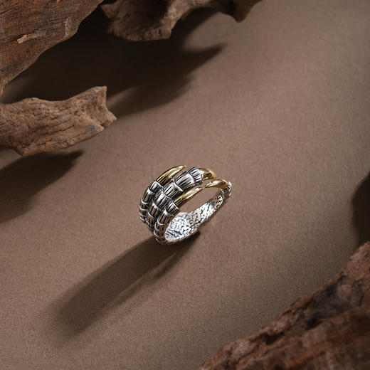 子佩集【破晓之刃】银S925戒指【CY703523】仿古仿古鹰爪2602 商品图1