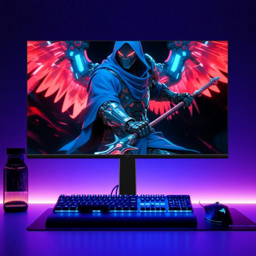 【FFALCON雷鸟】雷鸟32Q7 31.5英寸2K180Hz QD-MiniLED高刷电竞显示屏 广色域 旋转升降 HDR600 护眼办公电脑显示器R32Q71 商品图11