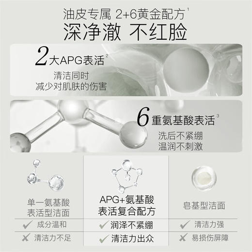 OSITREE柳丝木 控油净爽洁面霜100g LSM002 商品图4