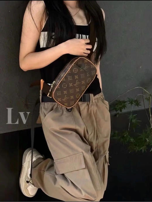 Lv 中古 老花 恐龙蛋 斜挎包 商品图2