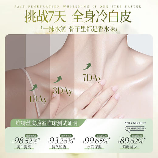 维特丝 星悦保湿嫩滑身体乳500ml（浅绿） VXL8810 商品图2