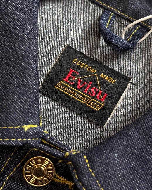 F032746春季马年限定男女同款休闲百搭重工牛仔夹克外套 商品图5