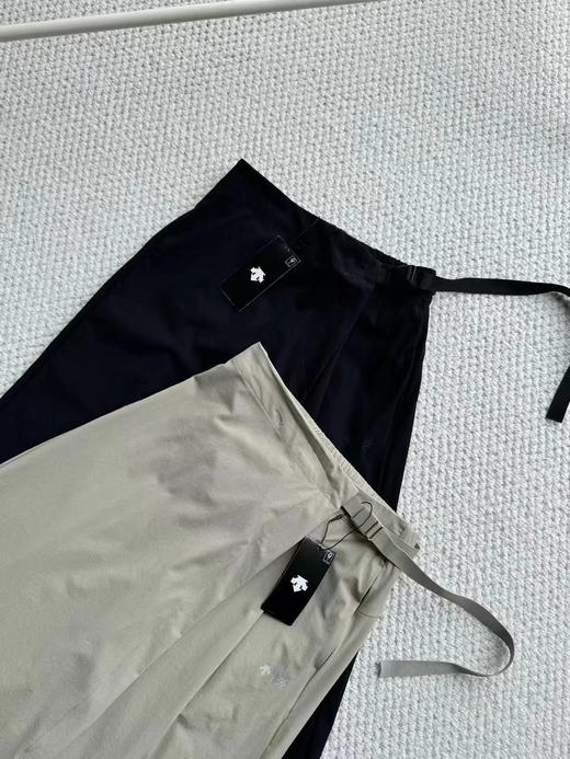 F032708春季新款都市通勤时尚百搭女士宽松垂感阔腿裙裤 商品图3