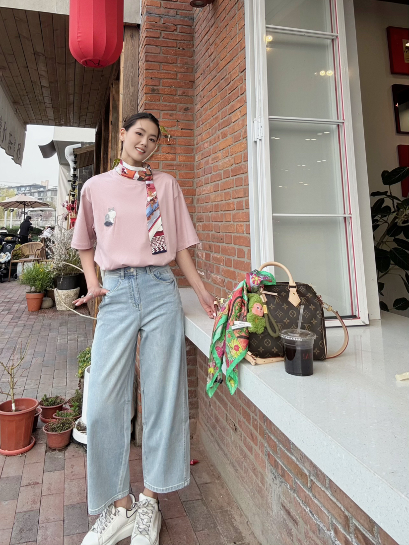 【可以跑步的牛仔裤】噢蜜ooomeooo梨形天敌九分牛仔裤