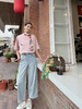 【可以跑步的牛仔裤】噢蜜ooomeooo梨形天敌九分牛仔裤 商品缩略图0