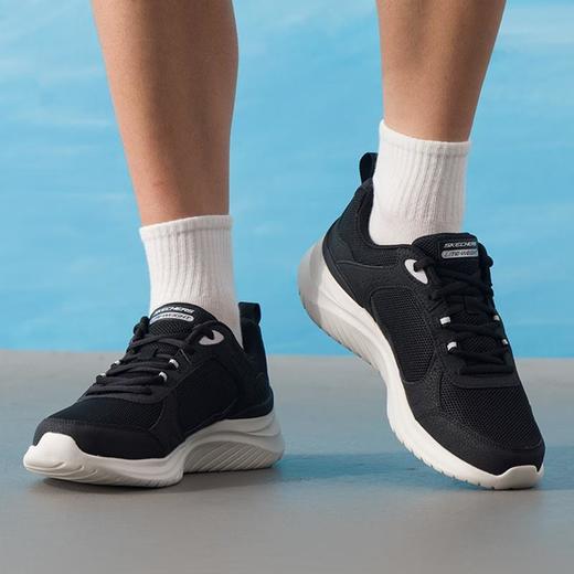 Skechers斯凯奇 男跑步鞋 8790357-BLK 商品图2