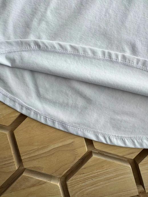 F032764女款休闲百搭无缝一体织圆领日常上衣针织短袖T恤 商品图12