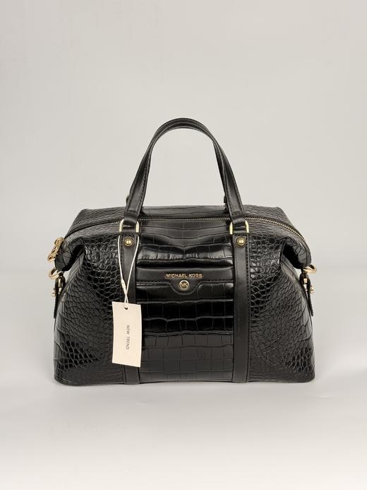 【特价处理】Michael Kors迈克高仕MK女士BECK系列波士顿包黑色 商品图0