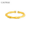GAONAS  亭亭轩竹照 金色中式贵气手镯11934SGO 商品缩略图2
