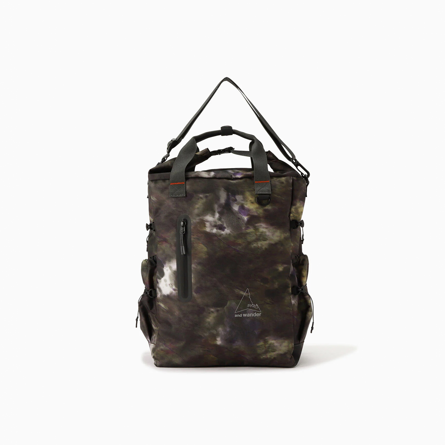 ROA x and wander tote bag camouflage联名款山脉迷彩两用托特包