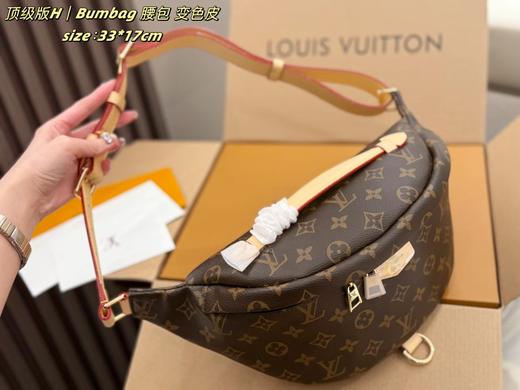 F032714简约容量时尚百搭实用男女同款中性风大老花腰包 商品图1