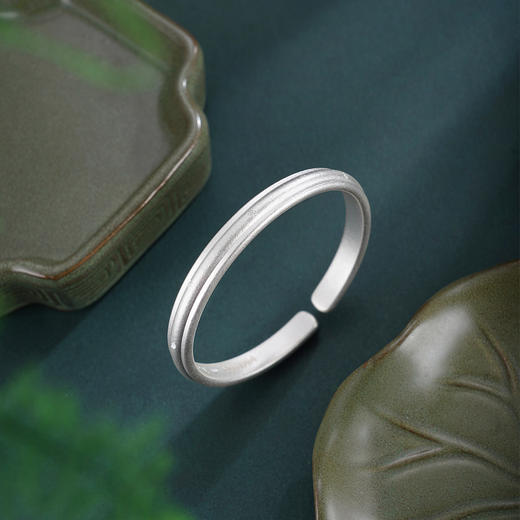 子佩集S999手工银【雪霁星痕】手镯【55035156】原创设计 商品图1