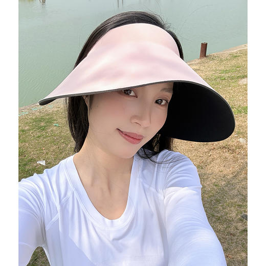 大帽檐空顶防晒帽 商品图1