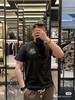 F032724夏季新款端丝光棉男女同款胸前徽标涂鸦logo短袖T恤 商品缩略图9
