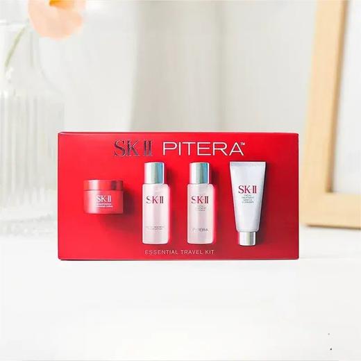 SK-II 旅行四件套  多妈专属  洁面、神仙水、清莹露、面霜配齐，维稳抗老、补水提亮一步到位，短途出行一套搞定 商品图3