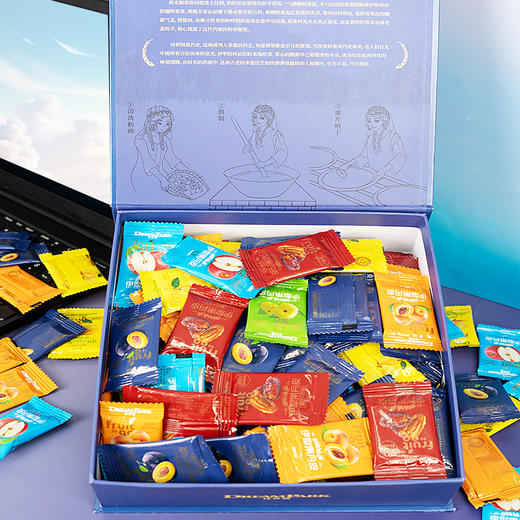 诗梦园·糖果6种水果混装果丹皮600g（礼盒装）  解馋小零食 商品图3