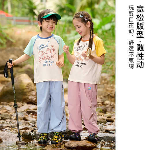 【撞色纯棉T恤】棉花堂针织短袖T恤FA61156   100%棉10A级抗菌 吸湿透气  柔软亲肤 商品图4