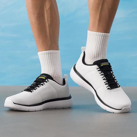 Skechers斯凯奇 男跑步鞋 8790258-WBK 商品图3