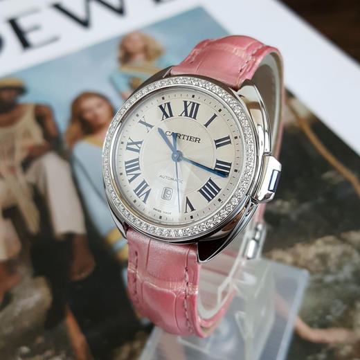 【95新】CARTIER 卡地亚W4CL0005自动机械机芯日期显示31MM（女款）钥匙系列精钢200326NJ07 商品图3