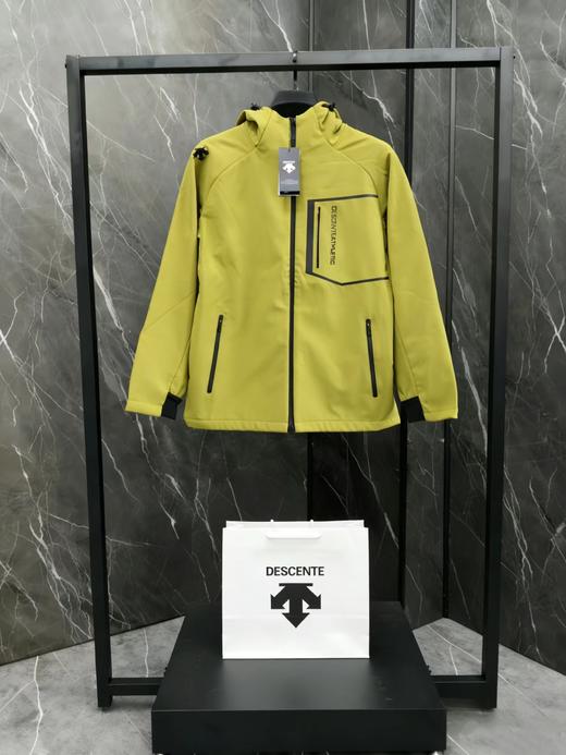 F032726春款户外休闲男士防泼水运动健身梭织连帽冲锋衣外套 商品图3