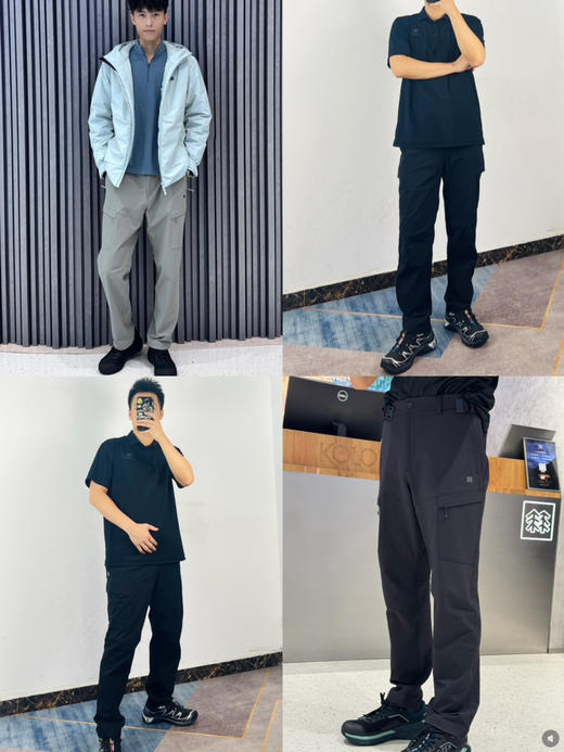 代工裁余～纯元。可L男士小标软壳工装裤（售后时间：签收3天内，不合适及时申请） 商品图3