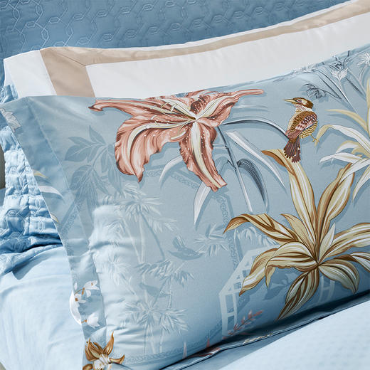 富安娜 纯棉四件套-竹影阑珊 商品图7