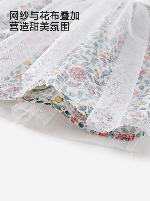 【高定系列】英氏婴儿连体衣夏季新款女宝宝衣服短袖裆哈衣爬服YRHGJ1S062A 商品图4
