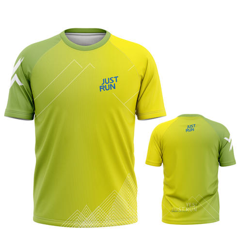 山野轻薄透气速干宽松版运动短袖跑步马拉松男女通码 商品图5