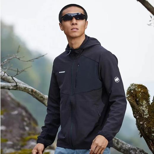 F032781轻量单层弹力外套男女同款软壳连帽夹克 商品图7