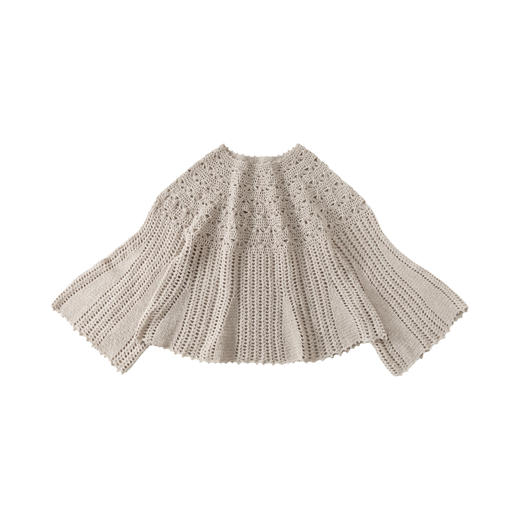 苏苏姐家凤仙喇叭袖罩衫手工DIY钩针编织上衣毛线团自制材料包 商品图4