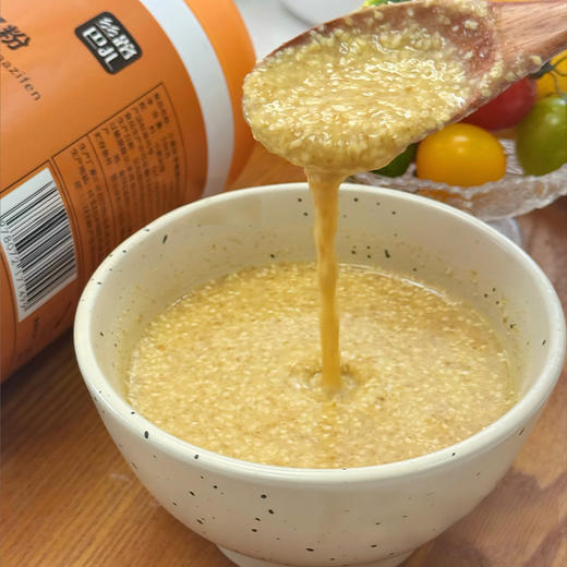 丝路巴扎·小麦胚芽鹰嘴豆亚麻籽粉586g  即食冲饮营养早餐 商品图1