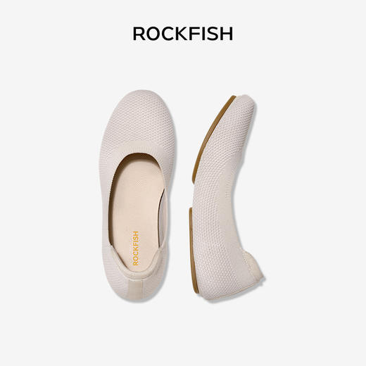 Rockfish 502针织平底芭蕾单鞋 商品图2