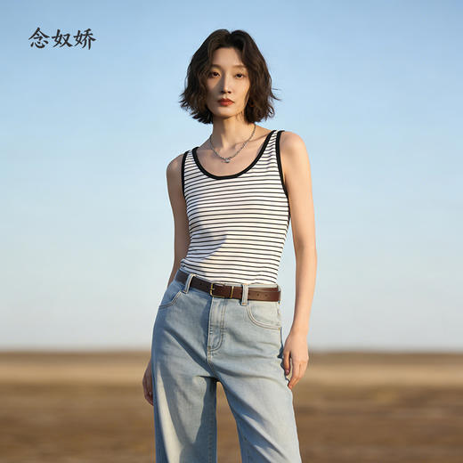 【商场搭配品】CNW6367 “ 条纹背心 ”舒适好穿 好搭配 商品图4