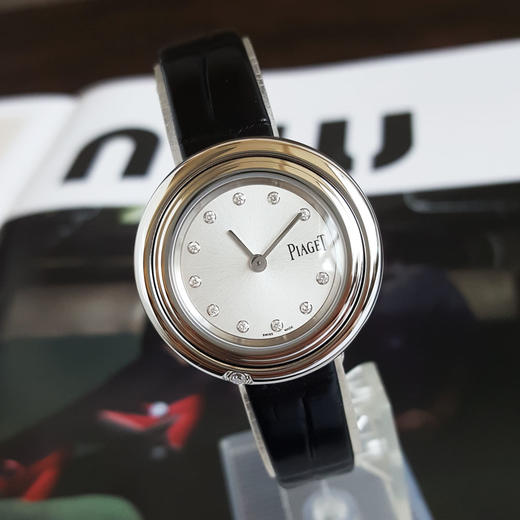 【95新】PIAGET 伯爵G0A43080石英机芯29MM（女款）POSSESSION系列精钢；表圈镶钻180326TJ14 商品图4