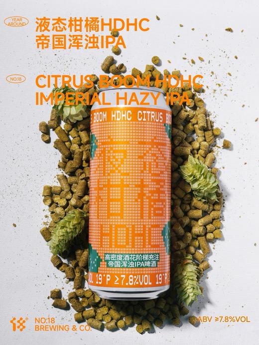 拾捌精酿 液态柑橘HDHC版 500ml 商品图0