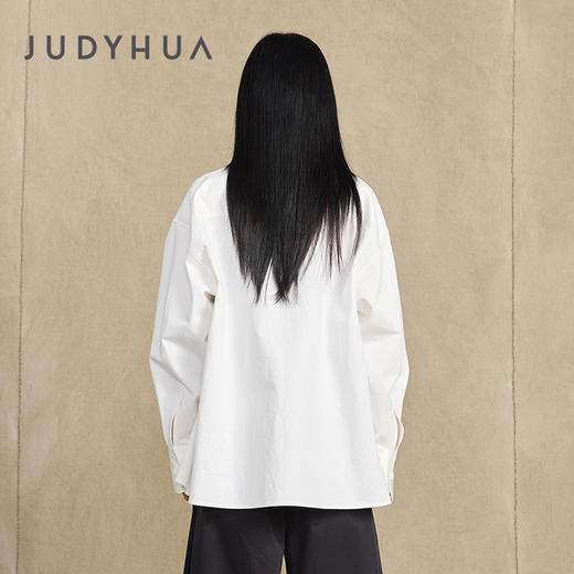 JUDYHUA 被解构的时间层叠口袋衬衫 商品图2