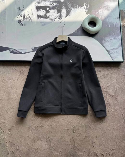 F032773春秋新款休闲百搭日常吸湿排汗针织立领夹克外套 商品图6