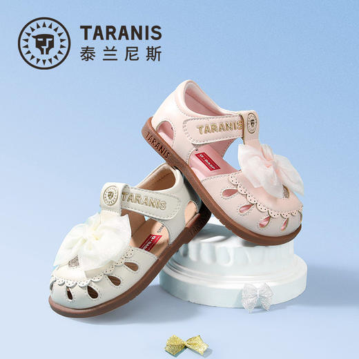泰兰尼斯夏季新款女童凉鞋镂空透气可爱公主鞋轻便软底防滑学步鞋T07T6B9035 商品图4