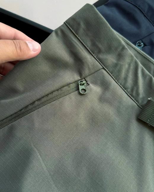 F032771休闲速干春夏户外纯色腰带透气直筒徒步登山长裤 商品图9