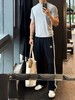 男女同款AD三叶草同款直筒束口针织长裤 商品缩略图6